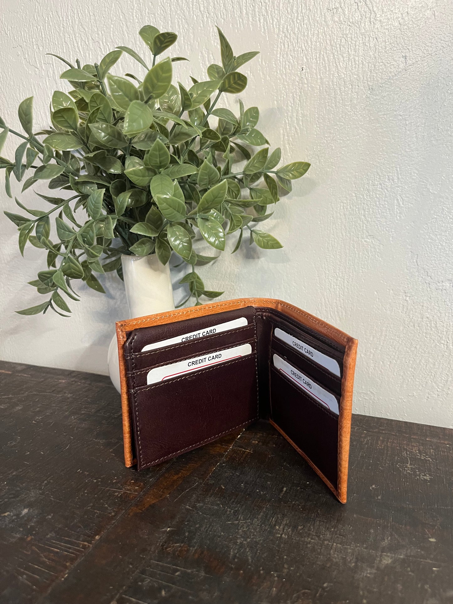 American Bison Tooled Wallet