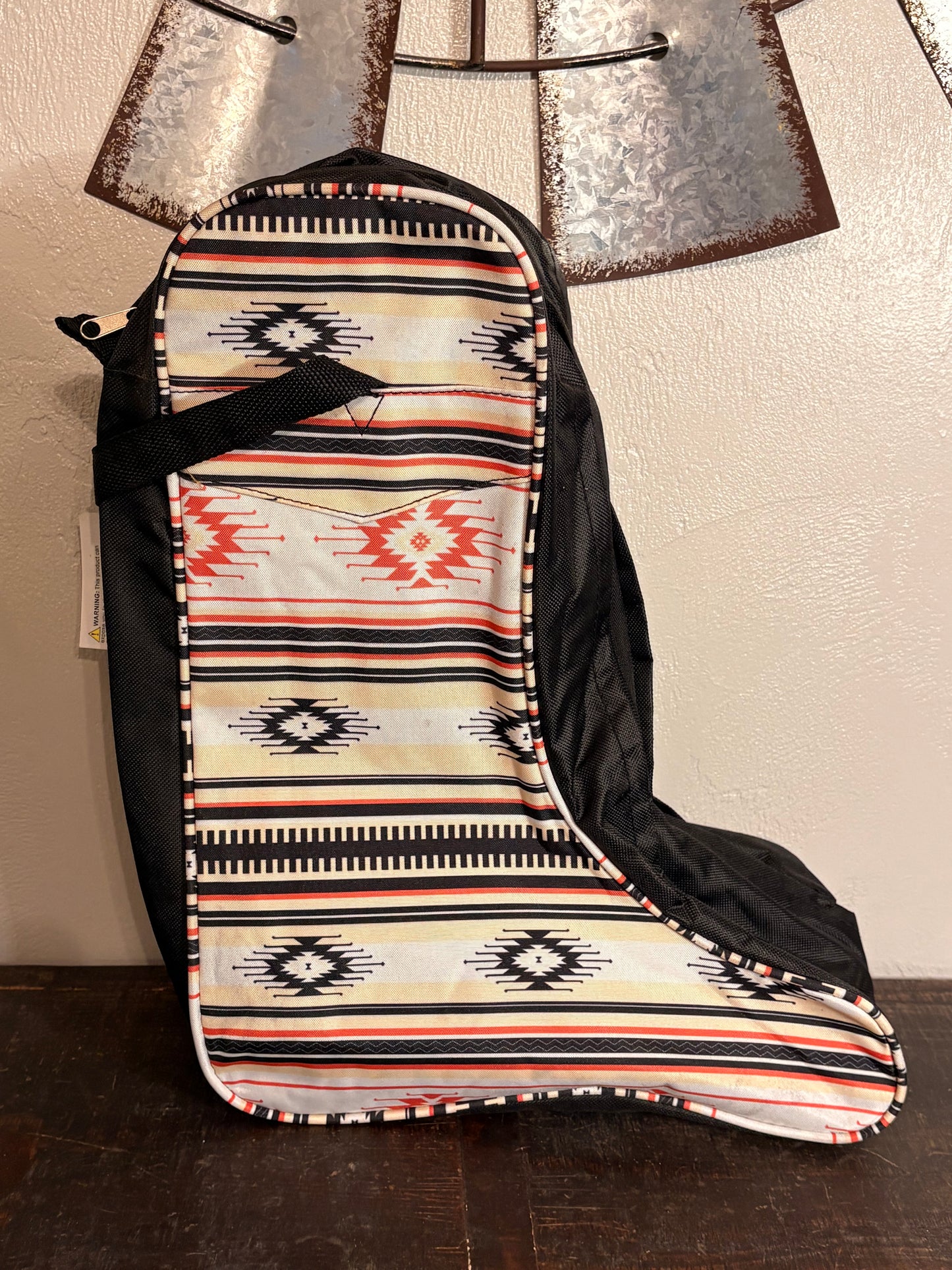 Aztec Boot Bag