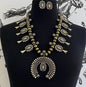 Golden Squash Blossom Necklace Set