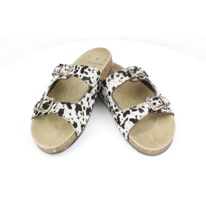 American Bison Cowhide Sandals