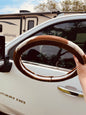 Cowhide Steering Wheel Cover