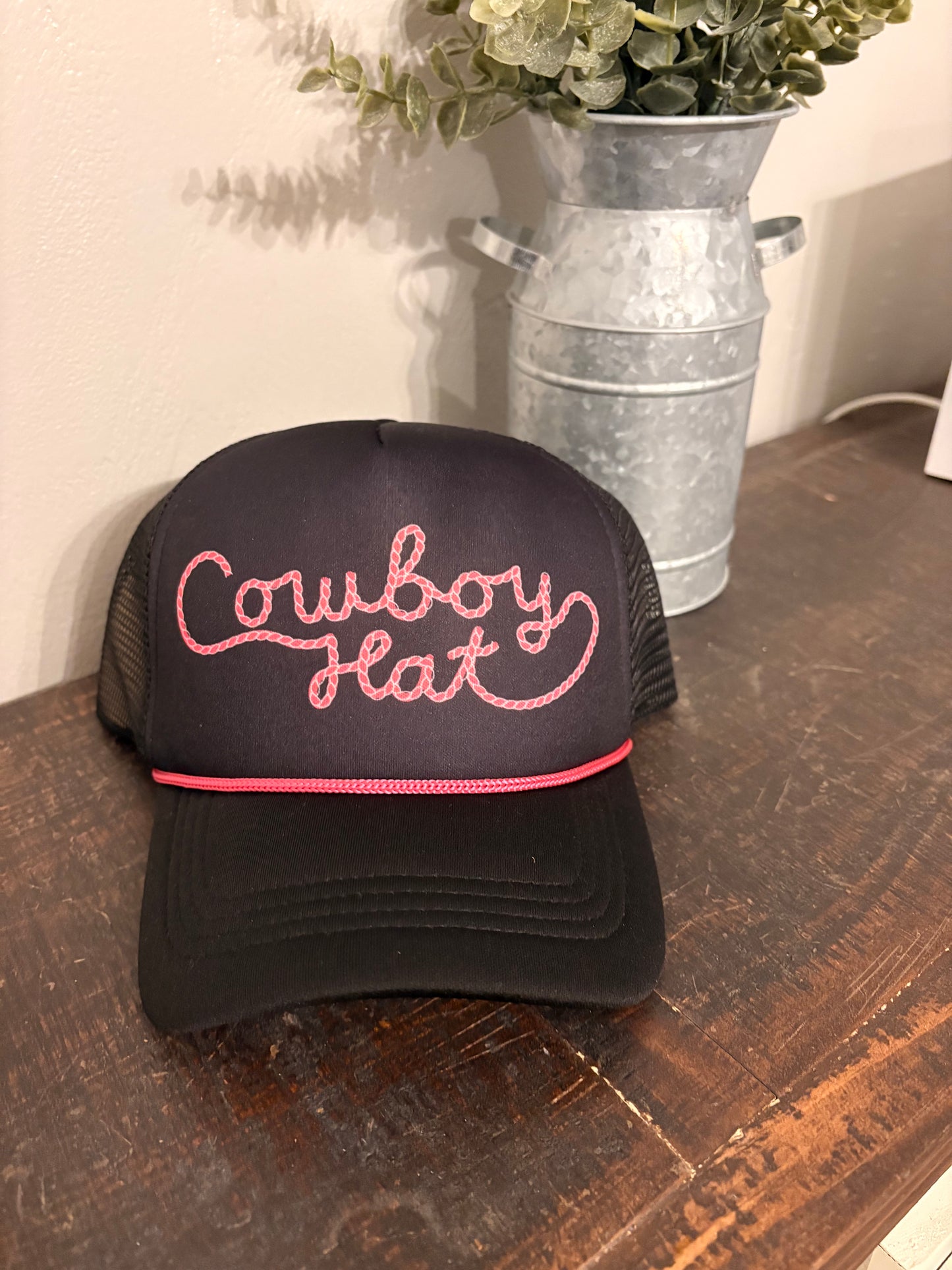 " Cowboy Hat " Trucker Hat