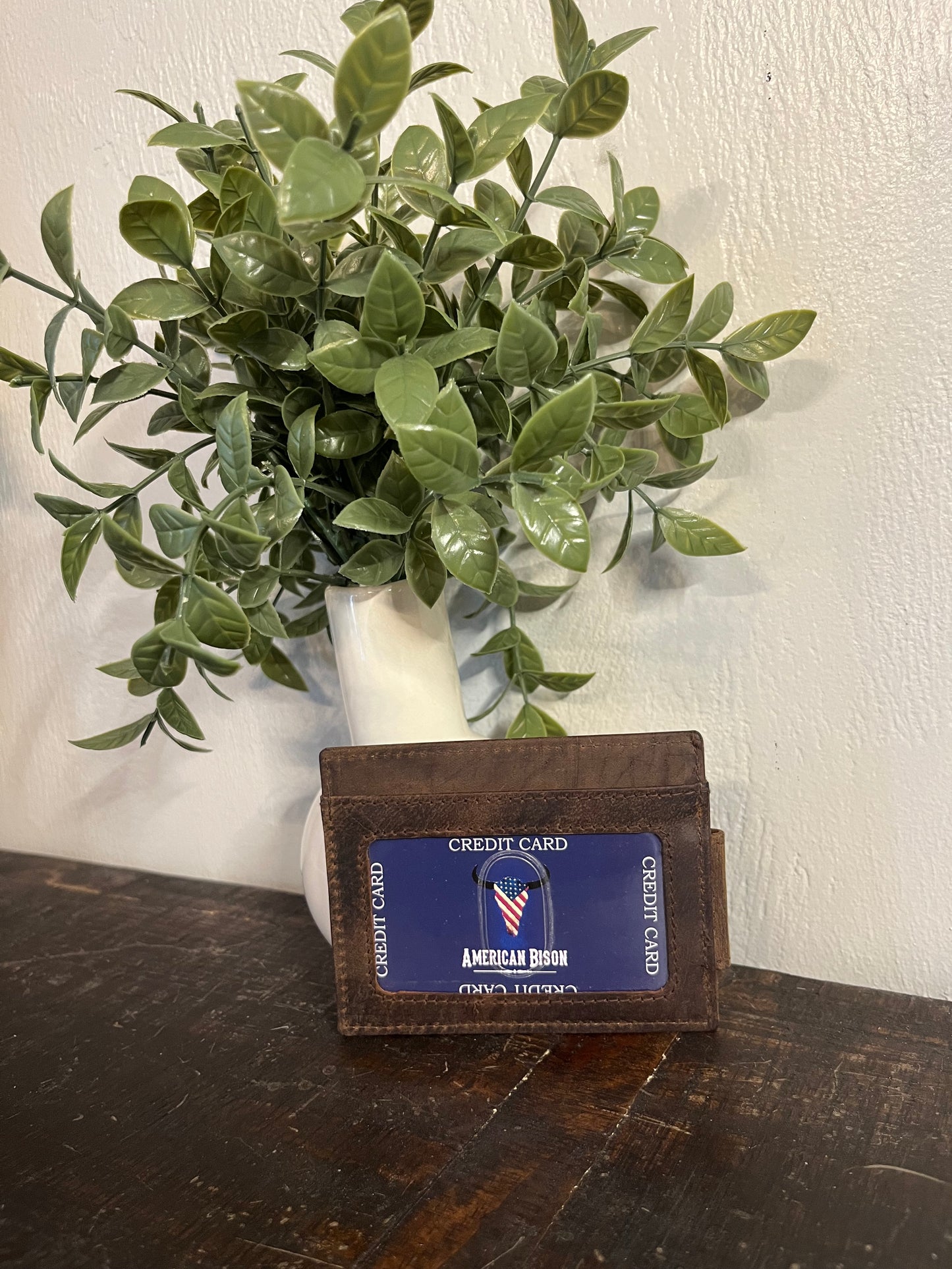 American Bison Money Clip / Card Holder