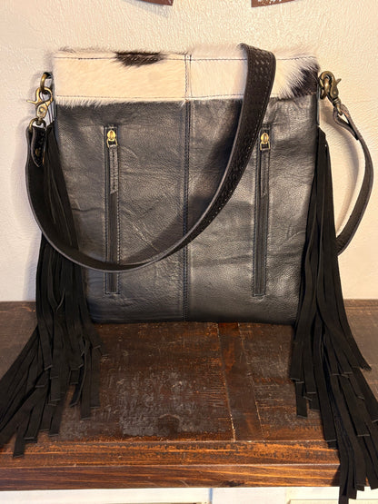 American Bison Concealed Carry Cowhide & Leather Crossbody