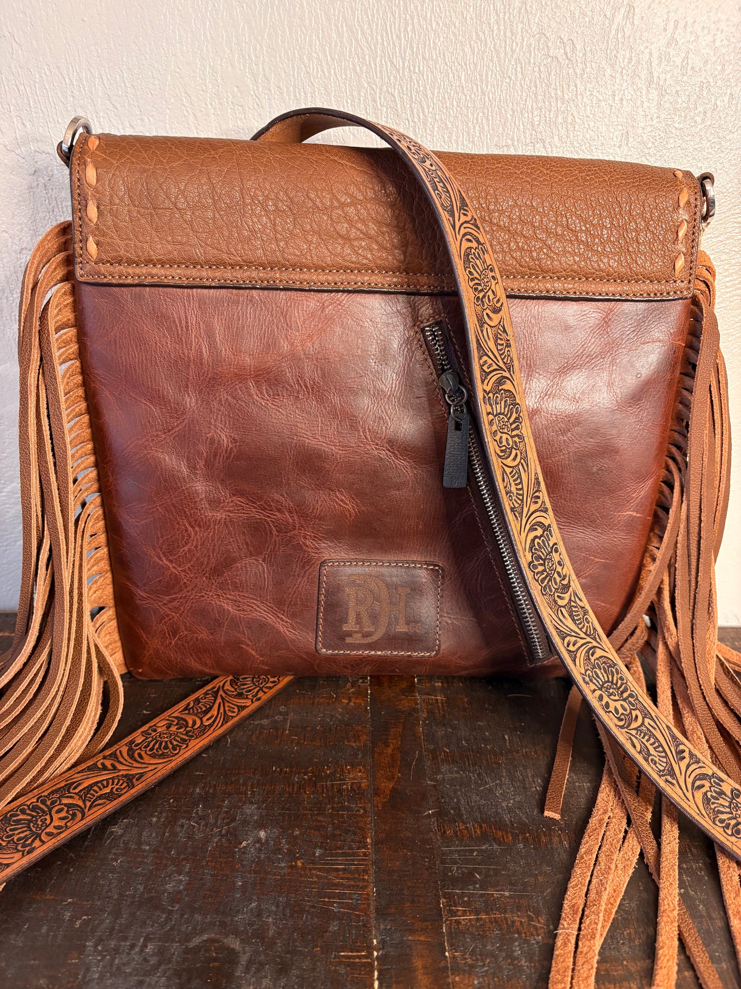 Red Dirt Hat Co. Concealed Carry Cowhide & Leather Crossbody