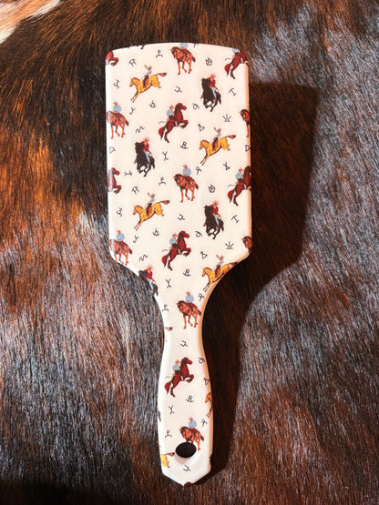 Buckin' Horse Hair Brush