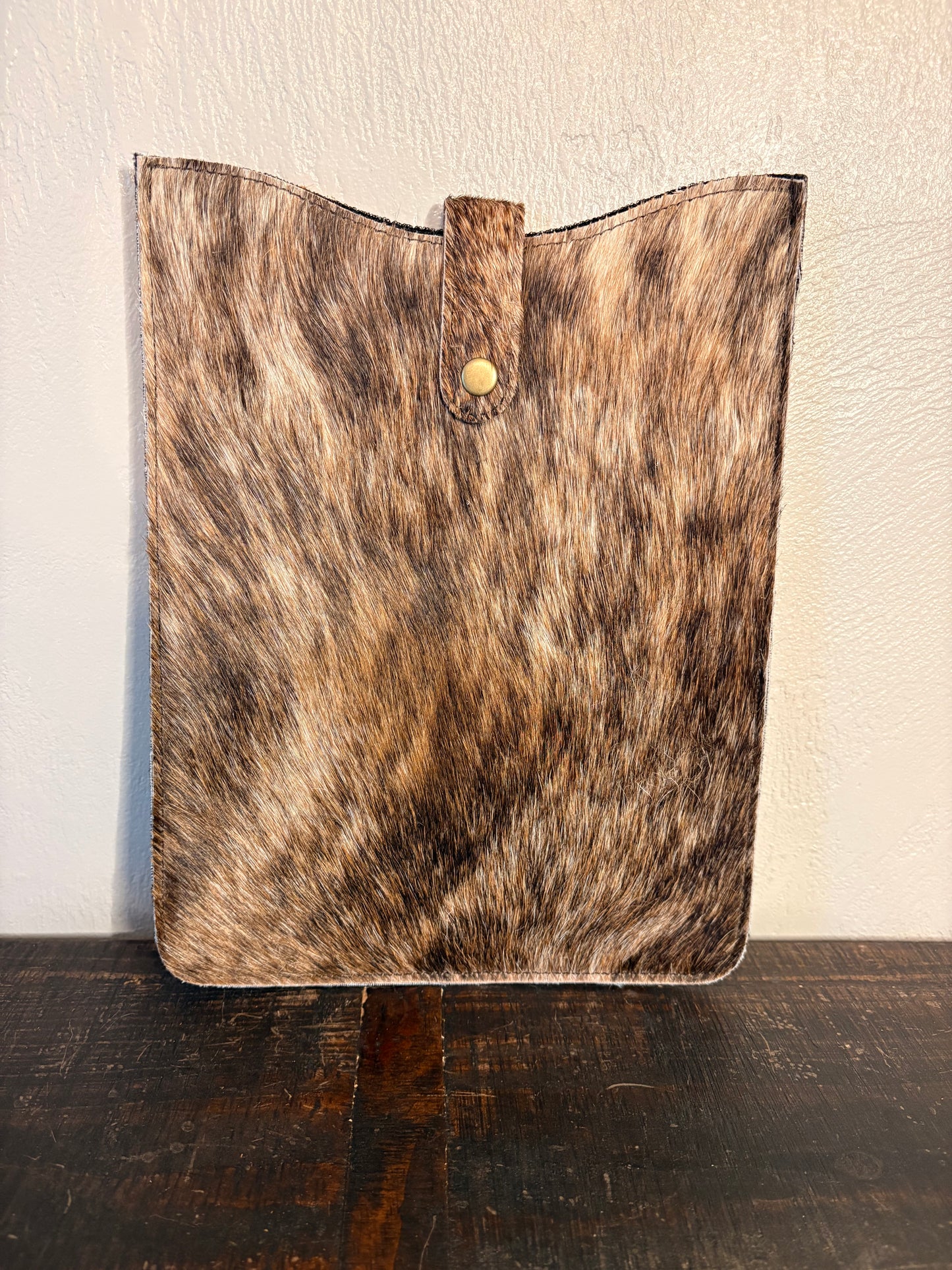 Brindle Cowhide iPad Sleeve