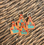 Cactus Ear Tag Key Chain