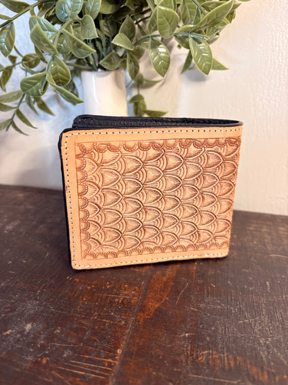 Tooled Leather Wallet