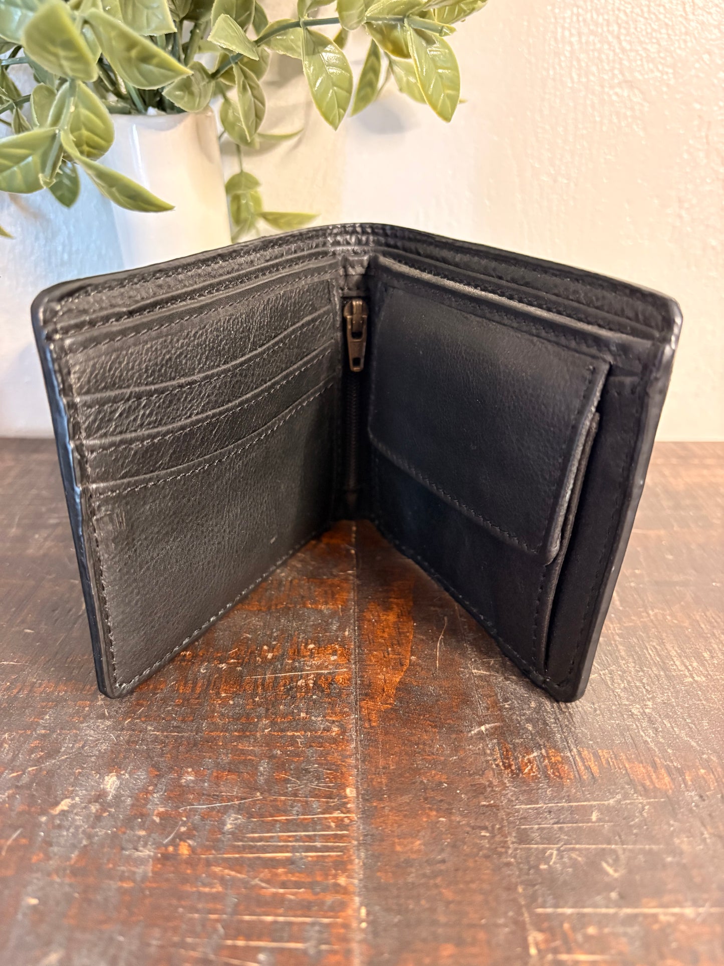 Tooled Leather Wallet