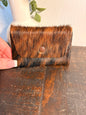 Brown Cowhide Ear Pod / Change Holder