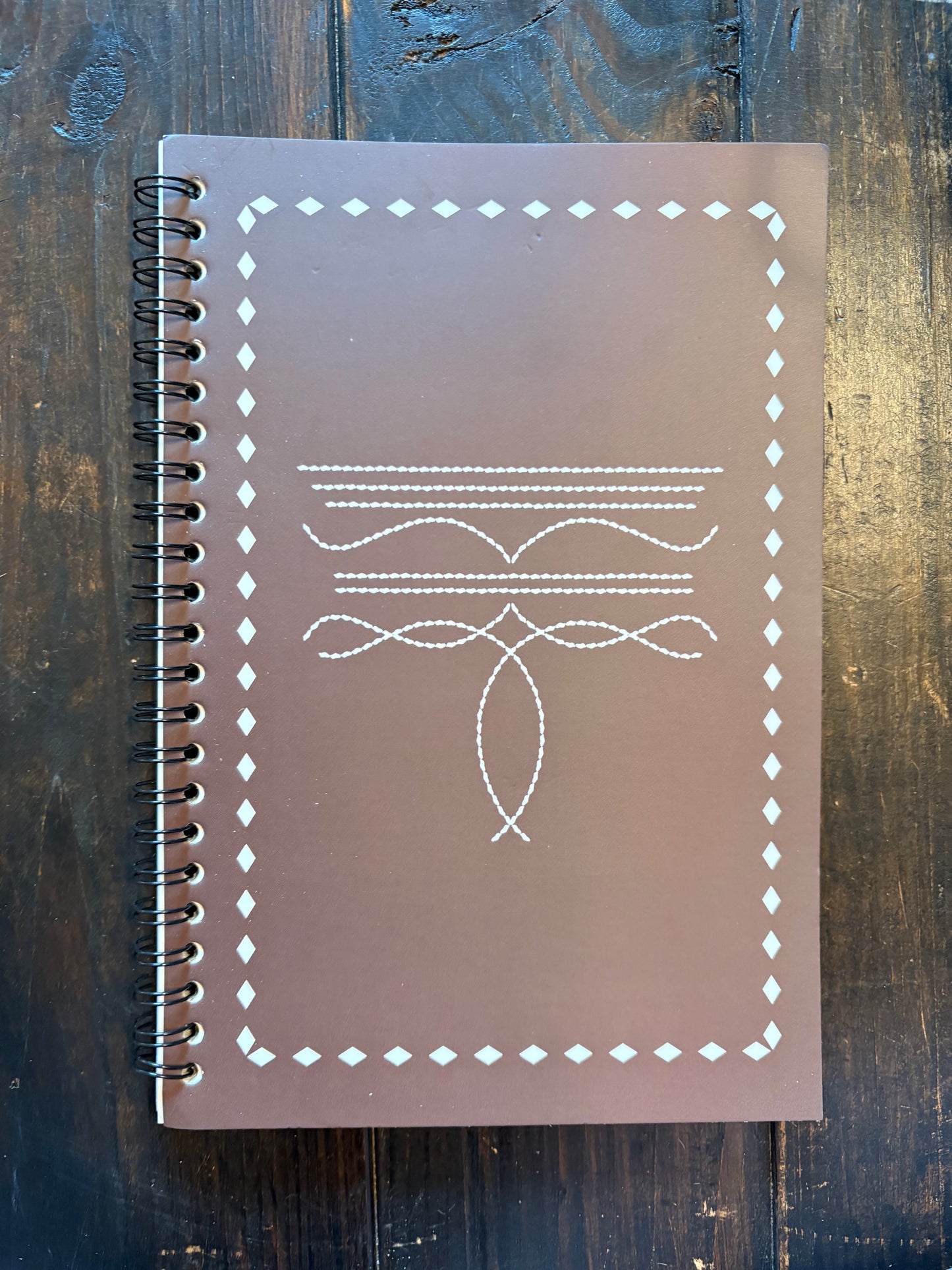 Boot Stitch Note Book
