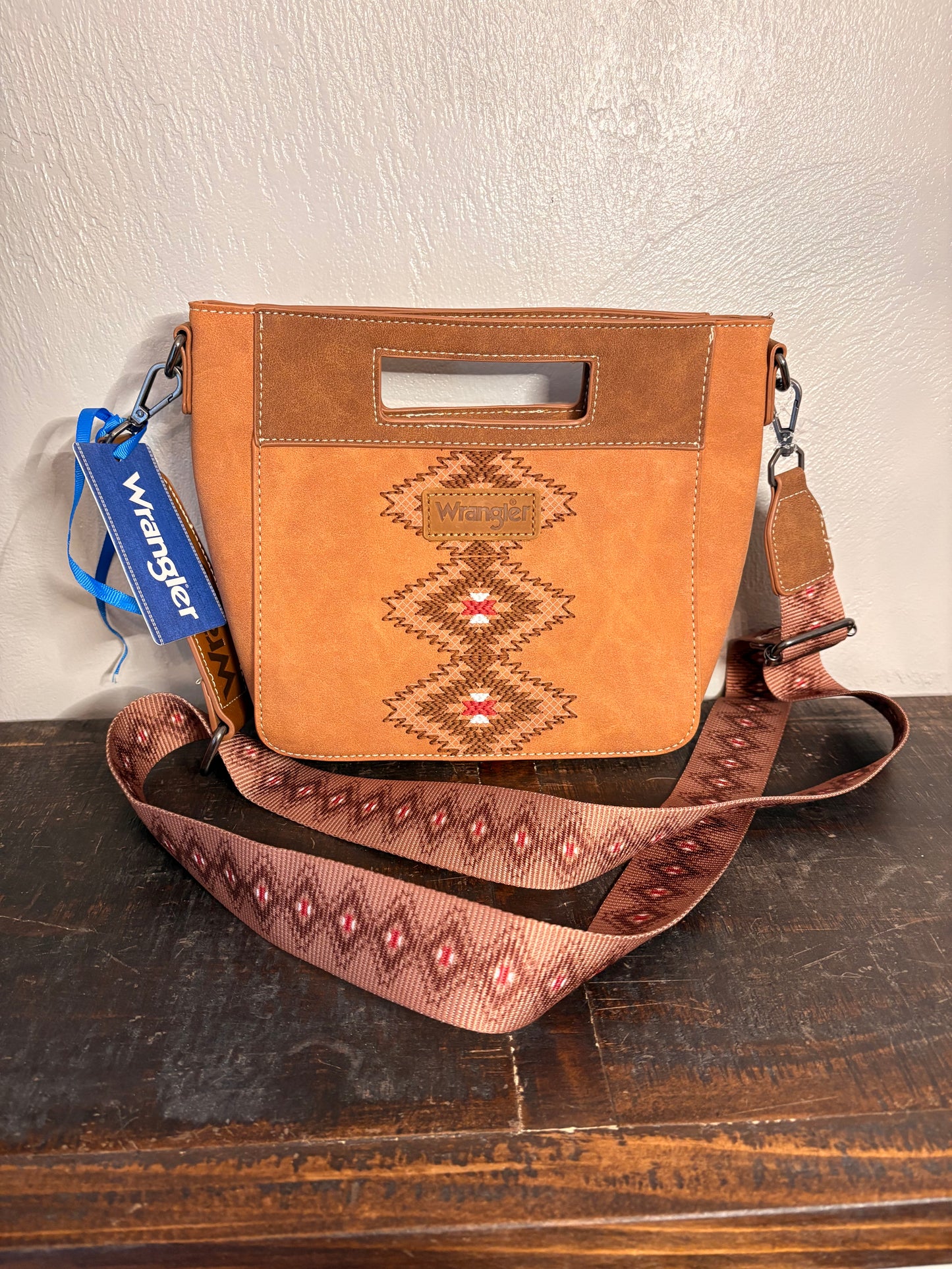 Brown Wrangler Crossbody