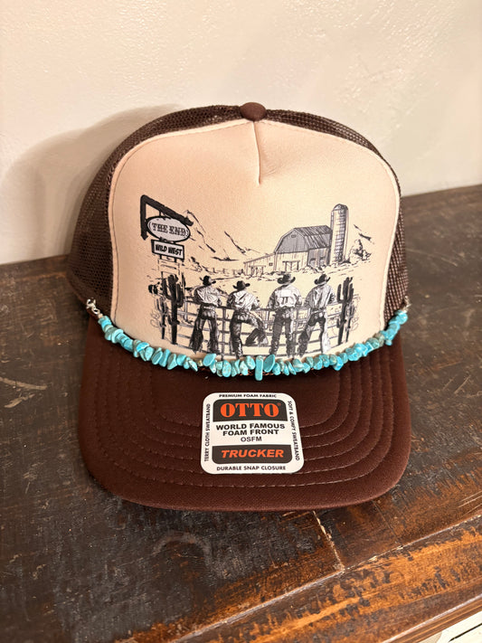 " Wild West " Trucker Hat