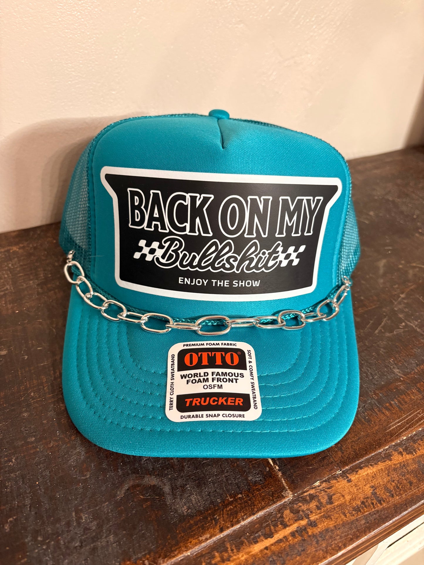 " Back on my Bullshit " Trucker Hat