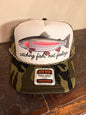 " Catching Fish , Not Feelings " Trucker Hat