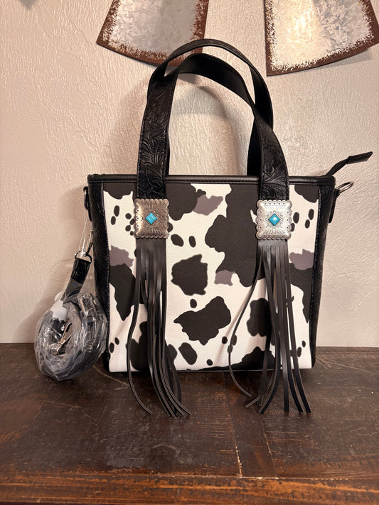 Cow Print Purse / Crossbody