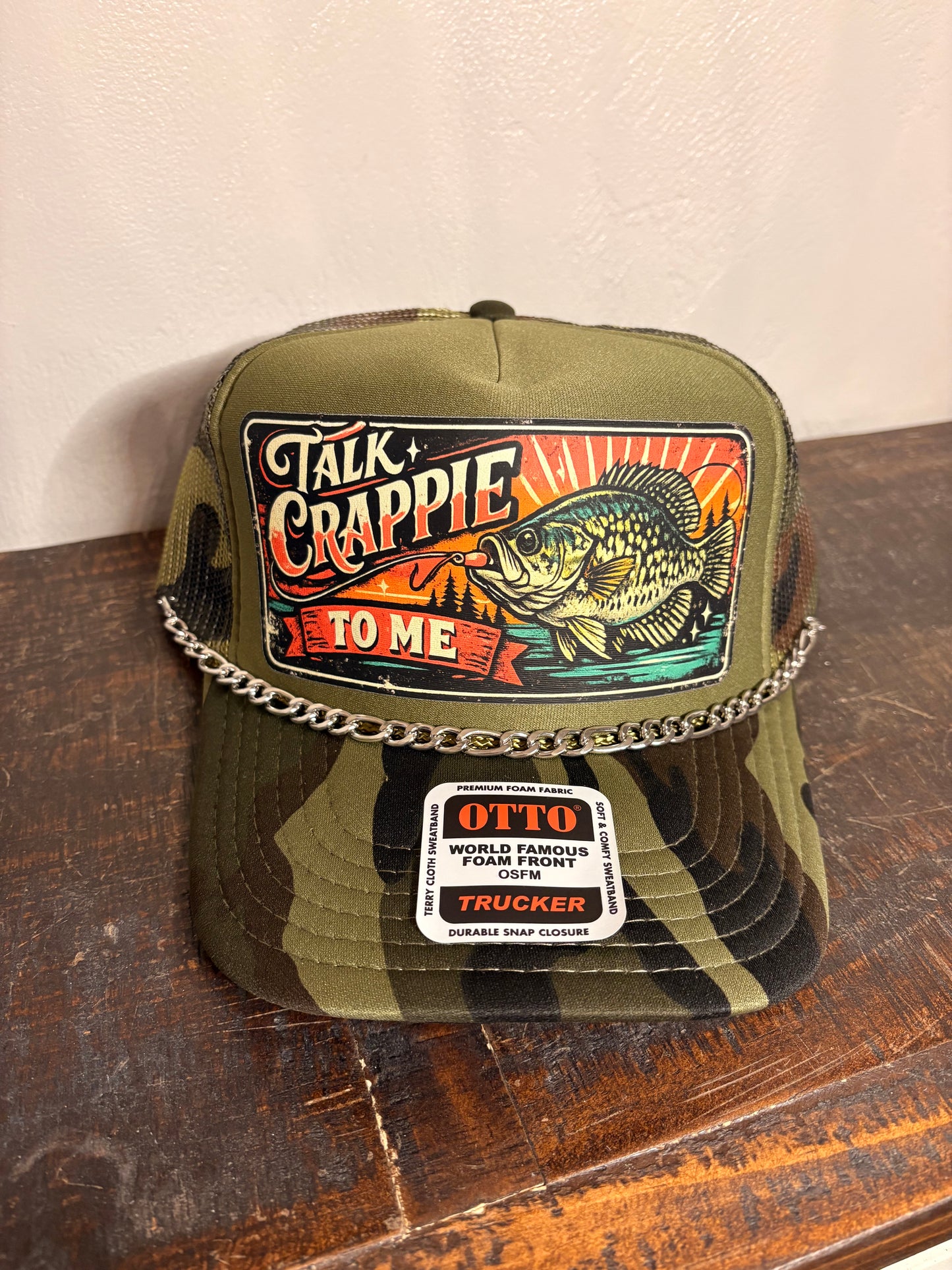 " Talk Crappie To Me " Trucker Hat
