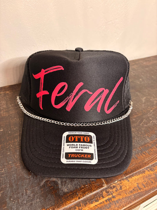 " Feral " Trucker Hat