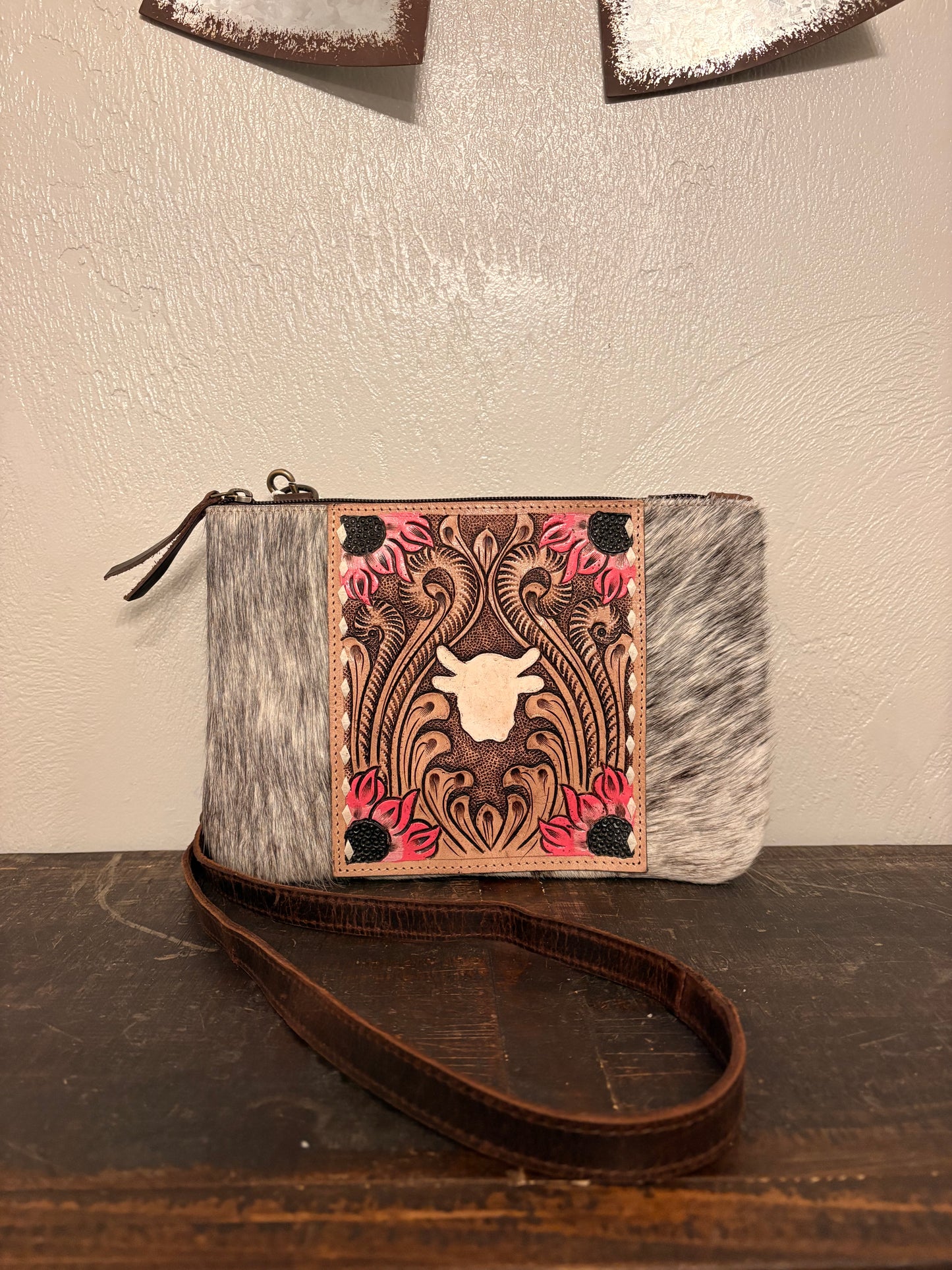 Cow Crossbody