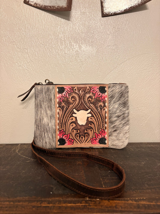 Cow Crossbody
