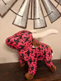 Pink Cow Print Longhorn Farm Pal