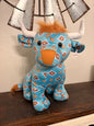 Blue Aztec Highland Cow Farm Pal
