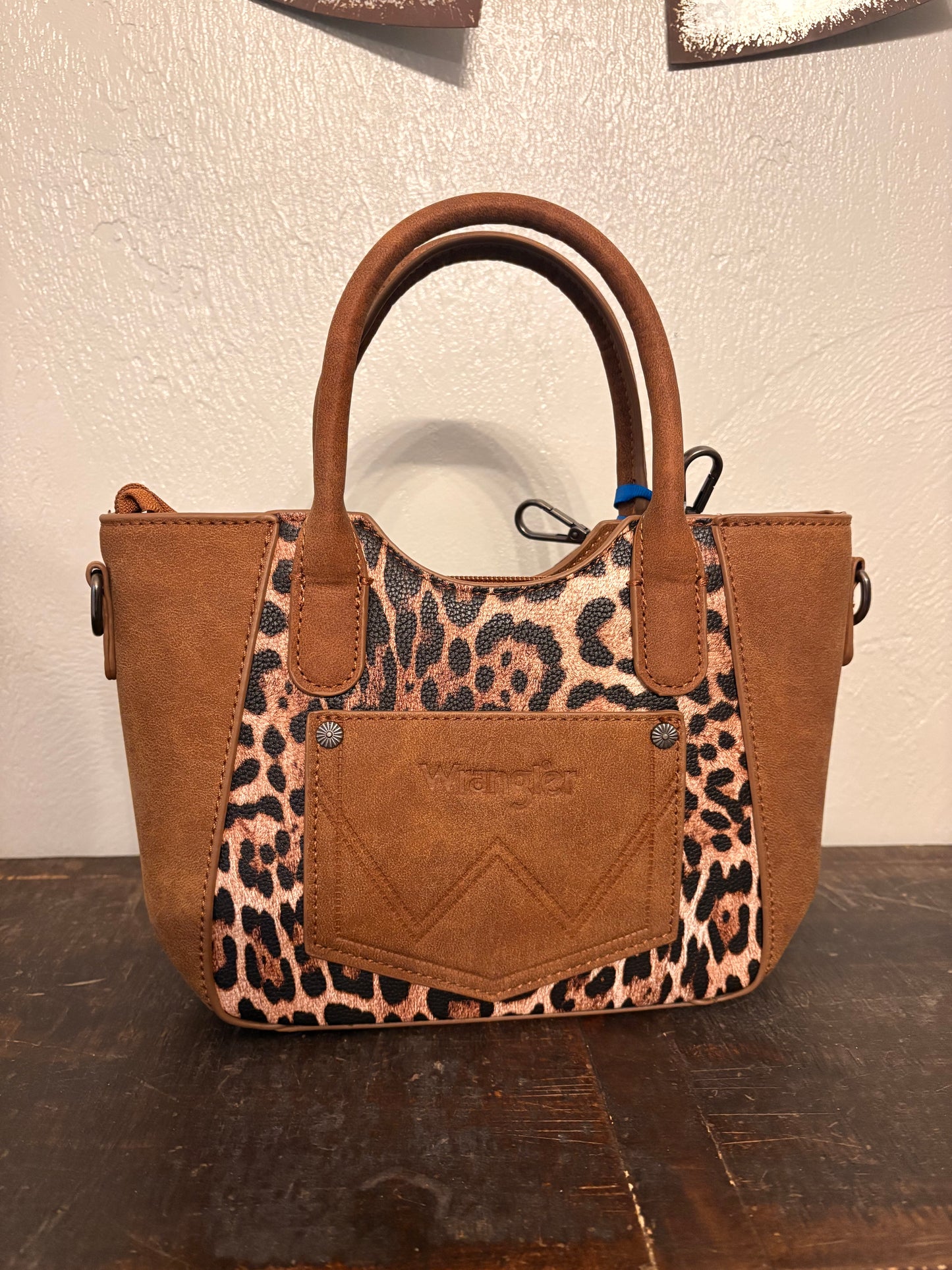 Leopard Wrangler Purse / Crossbody