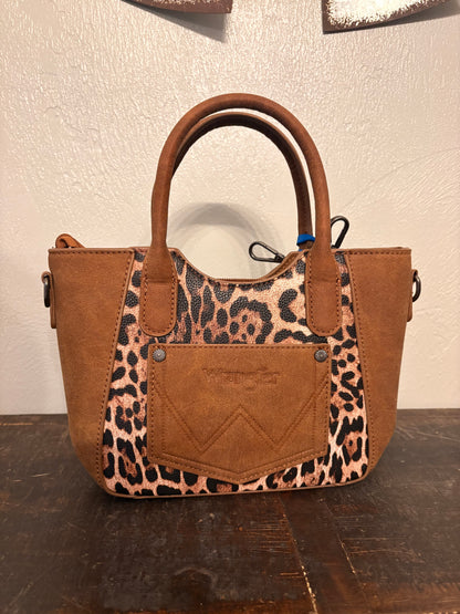 Leopard Wrangler Purse / Crossbody